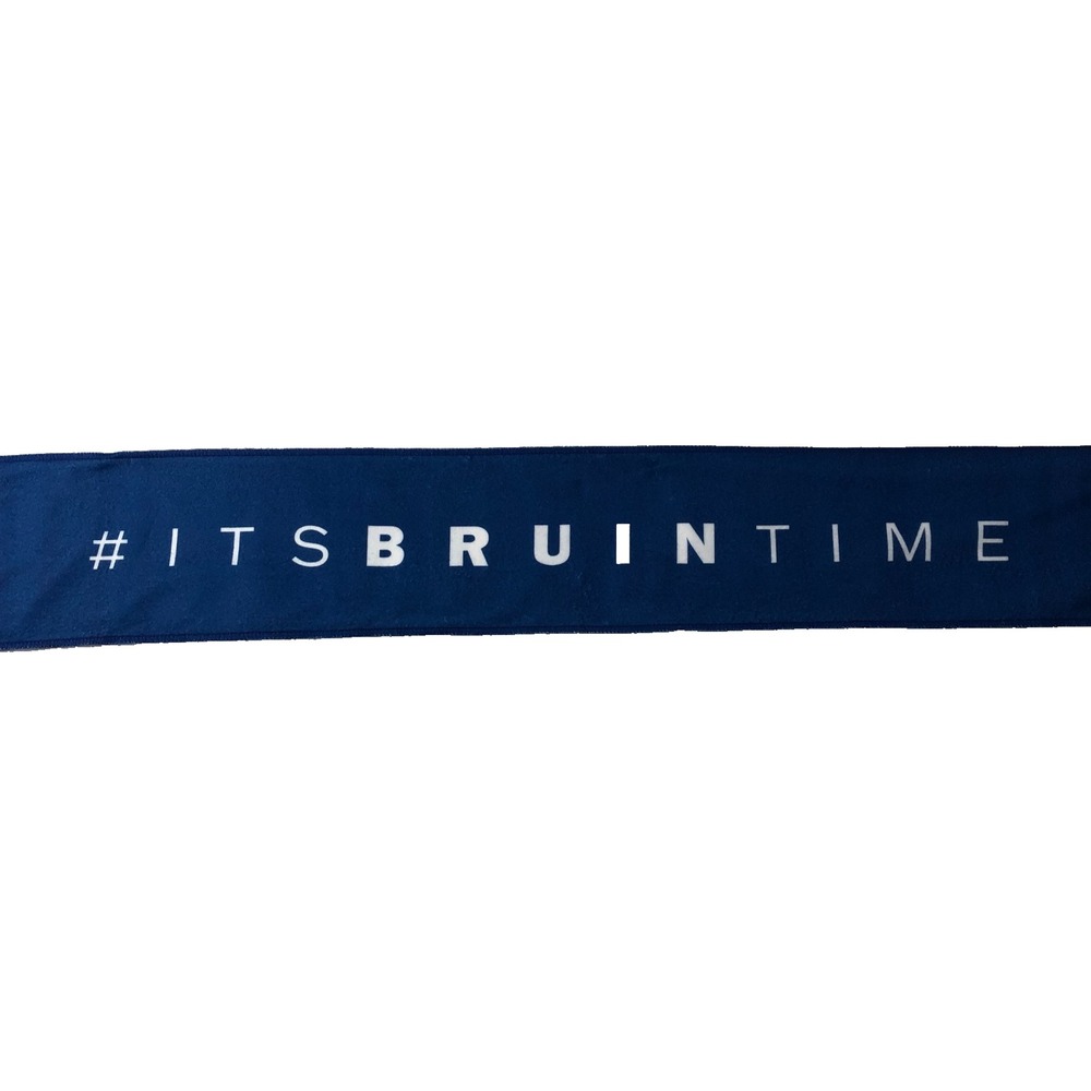 Belmont Bruins Scarf Unisex OS Blue Red It's Bruin Time NCAA Fan Gear BWM Global - Picture 4 of 7